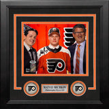 Matvei Michkov 2023 Draft Philadelphia Flyers Autographed 8x10 Framed Photo PSA