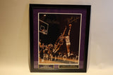 Wilt Chamberlin & Kareem Abdul-Jabbar Signed 27x23 Action photo (Fanatics COA)