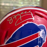 JIM KELLY SIGNED AUTOGRAPHED BUFFALO BILLS RED MINI HELMET BECKETT