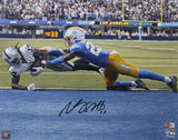 Davante Adams Autographed/Signed Las Vegas Raiders 16x20 Photo Beckett 38669