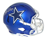 Tony Dorsett Autographed Dallas Cowboys F/S Flash Speed Helmet JSA 34016