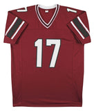 South Carolina Xavier Legette Signed Maroon Pro Style Jersey BAS Witnessed