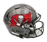 Mike Alstott Signed Tampa Bay Buccaneers Speed Flex Authentic NFL Helmet