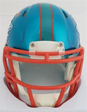 Sam Madison Signed Miami Dolphins Flash Alternate Speed Mini Helmet (JSA COA)