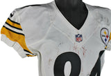 Steelers Antonio Brown Signed 10/27/2013 Game Used Nike White Home Jersey