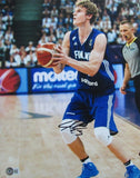 Lauri Markkanen Autographed/Inscribed 11x14 Basketball Photo Finland Beckett