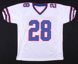 Frank Gore Signed Buffalo Bills White Jersey (JSA COA) 5xPro Bowl Running Back