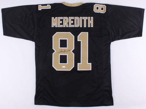 Cameron Meredith Signed New Orleans Saints Black Jersey (JSA COA) All Pro W.R.