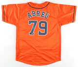 Jose Abreu Signed Houston Astros Jersey (Beckett) 2014 A L Rookie of Year / 1.B.