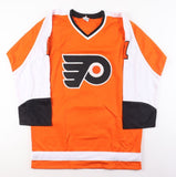 Bernie Parent Signed Philadelphia Flyers Jersey Stat "HOF 1984" (JSA COA) Goalie