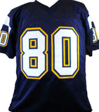 Kellen Winslow Autographed Blue Pro Style Jersey w/ HOF - JSA W Auth *8