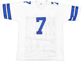 DALLAS COWBOYS TREVON DIGGS AUTOGRAPHED WHITE JERSEY PSA/DNA STOCK #233666