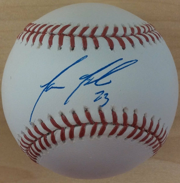 Aaron Altherr New York Mets Autographed Official Major League Baseball