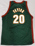 Seattle Supersonics Gary Payton Autographed Champion Jersey 48 Beckett BL93445