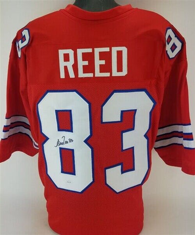 Andre Reed Signed Bills Jersey (JSA COA) 7xPro Bowl (1988-1994) / NFL HOF 2006