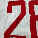 Framed Autographed/Signed Alperen Sengun 35x39 Houston White Jersey Beckett COA