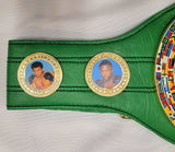 Mike Tyson Autographed World Champion WBC Belt (Smudged) Beckett Witness WX99774