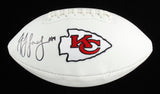 JuJu Smith-Schuster Signed Kansas City Chiefs Logo Football (Beckett) All Pro WR