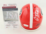 Isaiah McKenzie Signed Georgia Bulldogs Speed Mini Helmet Inscribed "Go Dawgs!"