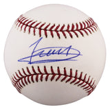 Giants Luis Matos Authentic Signed OML Baseball Autographed BAS #BP33065