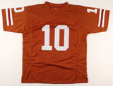 Vince Young Signed Texas Longhorns Jersey (JSA) Tennessee Titans Quarterback