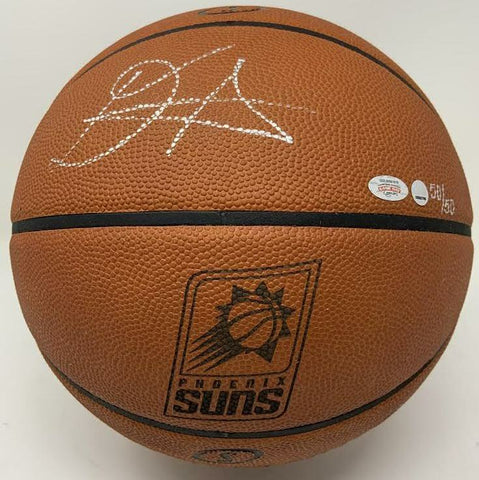 DEANDRE AYTON Autographed Phoenix Suns Logo Authentic Basketball GDL LE 50/50