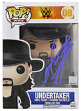 The Undertaker Authentic Signed #08 Pop! WWE Funko Pop Vinyl Figure BAS #AD77128