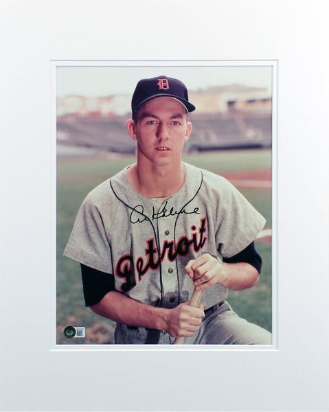 Tigers Al Kaline Authentic Signed 11x14 Matted Closeup Photo Autographed BAS