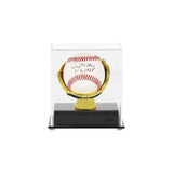 Acrylic Autographed Gold Glove Baseball Display Case