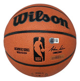 Yao Ming Houston Rockets Signed Wilson NBA I/O Basketball BAS