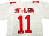 OHIO STATE JAXON SMITH-NJIGBA AUTOGRAPHED JERSEY SIGNED IN BLACK BECKETT 201986