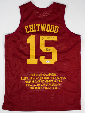 Maris Valainis Signed Jimmy Chitwood Indiana State High School'Hoosiers" Beckett