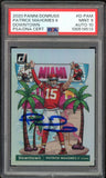 2020 Donruss Super Bowl Downtown Patrick Mahomes PSA 9/10 Auto MINT