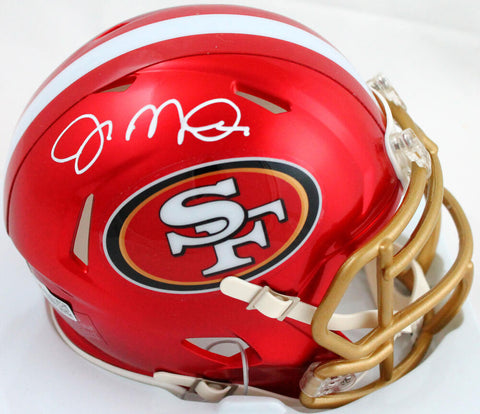 Joe Montana Autographed San Francisco 49ers Flash Speed Mini Helmet-Fanatics