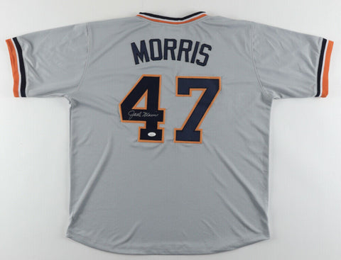 Jack Morris Signed Detroit Tigers Jersey (JSA COA) 1984 World Series Champion