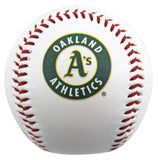 Athletics Art Howe Authentic Signed A's Logo Fotoball Baseball BAS #X71552