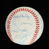 1994 Cubs ONL Baseball Team-Signed by (25) with Trebelhorn, Dunston,Trachsel LOA