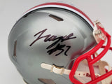 TREVEYON HENDERSON AUTOGRAPHED OHIO STATE FLASH SPEED MINI HELMET BECKETT 202074