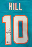 TYREEK HILL SIGNED MIAMI DOLPHINS NIKE AUTHENTIC JERSEY BECKETT COA