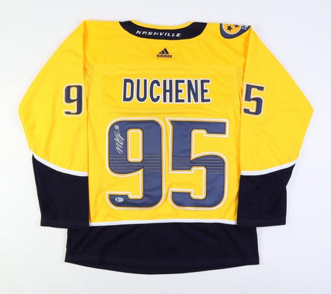 Matt Duchene Signed Nashville Predators Jersey (Beckett) Preds All Star Center