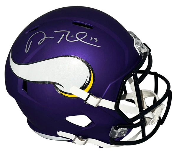 ADAM THIELEN SIGNED MINNESOTA VIKINGS FULL SIZE SPEED HELMET BECKETT