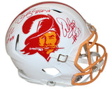 Warren Sapp Brooks & Lynch Signed Buccaneers Authentic 1976 Helmet BAS 34902