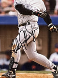 Andres Galarraga Signed Colorado Rockies 8x10 Photo Plaque BAS 45036