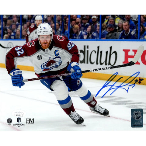 Gabe Landeskog Autographed/Signed Colorado Avalanche 8x10 Photo JSA 46400