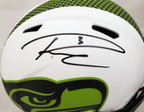 Russell Wilson Autographed Seahawks Lunar Eclipse Full Size Auth Helmet Becket