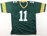 Jayden Reed Signed Green Bay Packers Jersey (Beckett) Ex-Michigan State Receiver