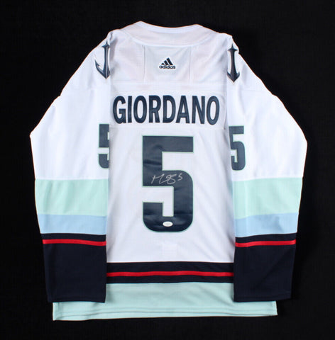 Mark Giordano Signed Seattle Kraken Jersey (JSA COA) 6xAll Star Defenseman