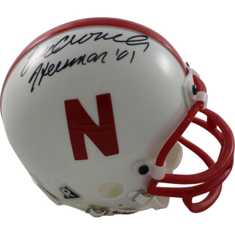 Eric Crouch Signed Nebraska VSR4 Replica Mini Helmet Heisman Beckett 44232