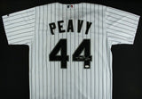 Jake Peavy Signed Chicago White Sox Custom On Field Style Jersey (JSA COA)