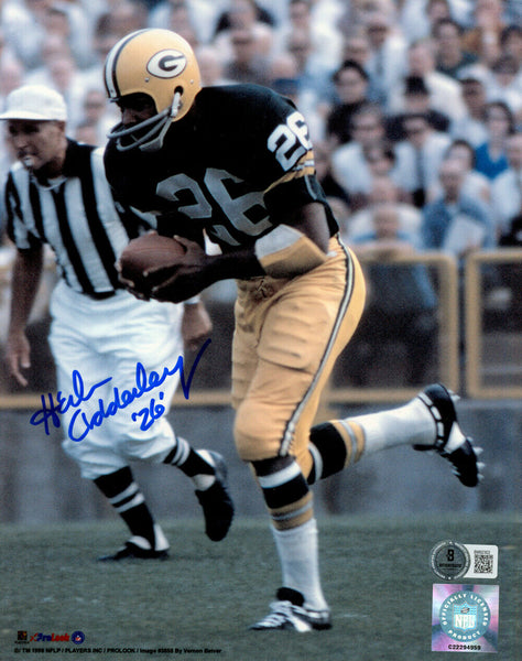 Herb Adderley Autographed Green Bay Packers 8x10 Photo Beckett 47851